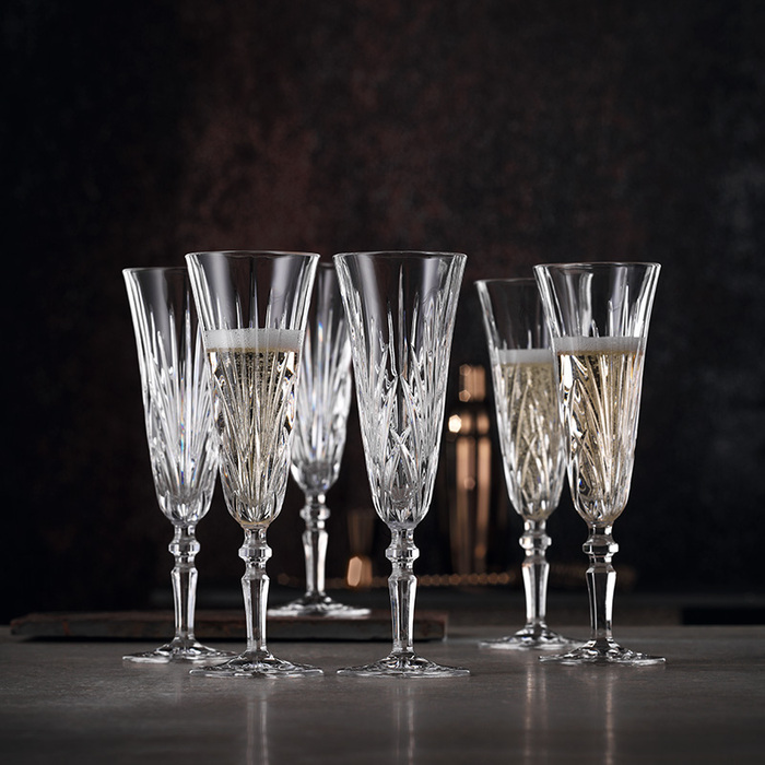 Набор бокалов для шампанского Nachtmann Palais, 140 мл, 6 шт.