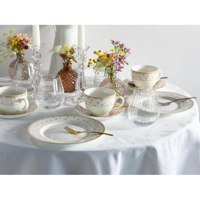 Набір посуду з 18 предметів виготовлений з порцеляни Emilia Creatable