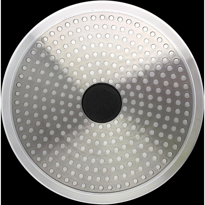 Каструля 1,3 л алюмінієва зі скляною кришкою 16 см Alucast ELO