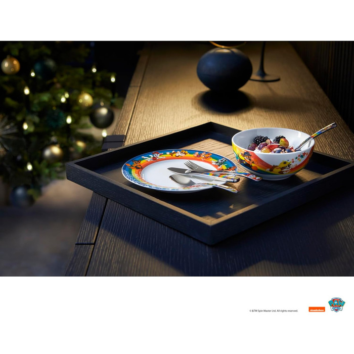 Набір дитячих столових приборів WMF Paw Patrol, нержавіюча сталь, для дітей від 3 років, полірований кромарган, можна мити в посудомийній машині (6 предметів, одинарний)