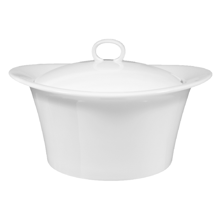 Супниця 2.60 л з кришкою овальна біла Top Life Seltmann