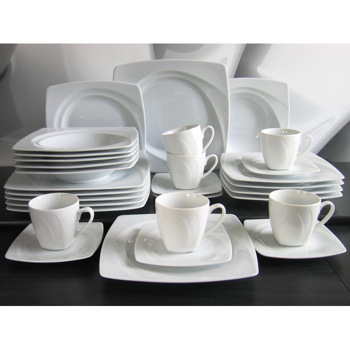 Серія Celebration, набір посуду з 18 предметів, порцеляновий кавовий сервіз, набір (без), 13161