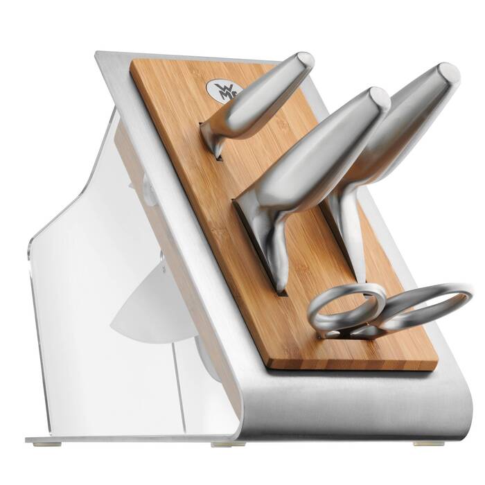 Набір ножів з підставкою 5 предметів Chef`s Edition WMF
