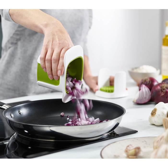 Овочерізка, леза з нержавіючої сталі, зелена Joseph Joseph ChopCup