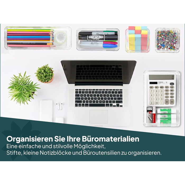 Набір органайзерів для скриньок 15 шт. uandu