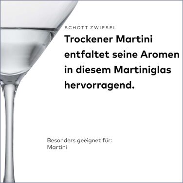 Набір з 4 шт.), об&39ємні коктейльні келихи для креативних міксів напоїв, кришталеві келихи Tritan, які можна мити в посудомийній машині, зроблено в Німеччині (Артикул 123628) (келих для мартіні)