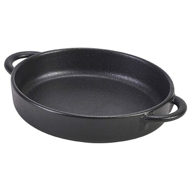 Форма кругла, 14.5х13х3 см, 260 мл, ефект чавуну, GenWare