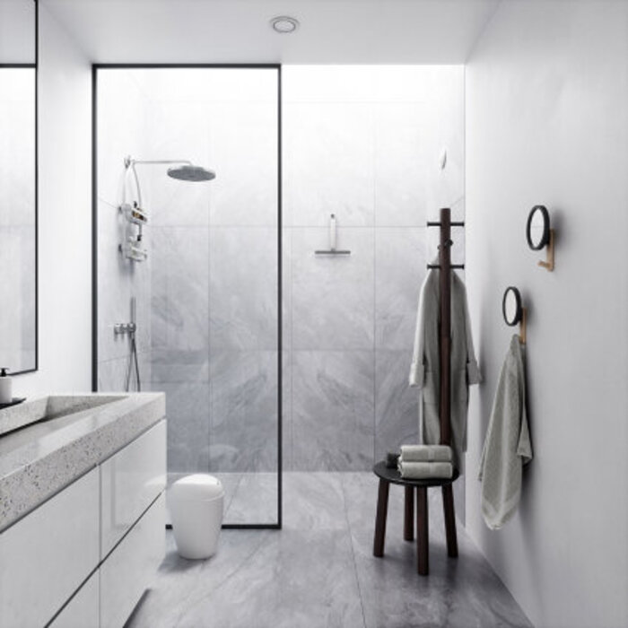 Кошик для сміття 9 л біла Twirla Umbra