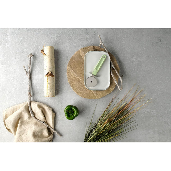 Ніж для піцци 20 x 7,5 см зелений Ecolution Fackelmann