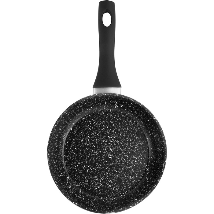 Сковорода 22 см, алюміній, антипригарне покриття, чорна IBILI