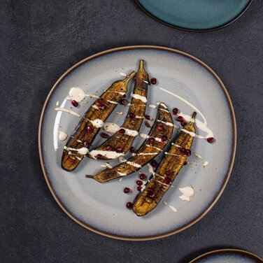 Тарілка сервірувальна 32 см бежева Lave Villeroy & Boch