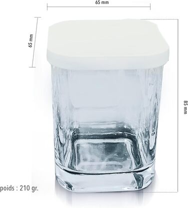 Набор баночек для йогурта 9 шт. 145 мл LITTLE BALANCE