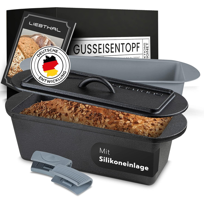 Форма для випікання хліба з кришкою 3,5 л LIEBTHAL