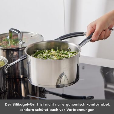 Набір посуду із нержавіючої сталі 6 предметів KARACA