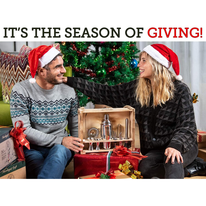 Набор шейкеров для коктейлей, 11 предметов Mixology & Craft