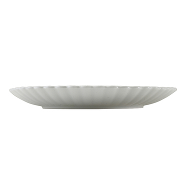 Тарелка 26 см, Incise Porcelain Scalloped, GenWare