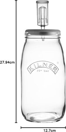Набір для ферментації 3 л, 5 предметів Kilner