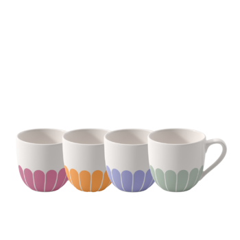 Чашка для еспресо 70 мл, набір 4 предмети, різнокольоровий Fleur Villeroy & Boch