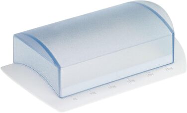 Маслянка Westmark - ідеально підходить для сервірування та зберігання - Можна мити в посудомийній машині - спеціальне полегшення для надійного захоплення (зі шкалою, одинарне)