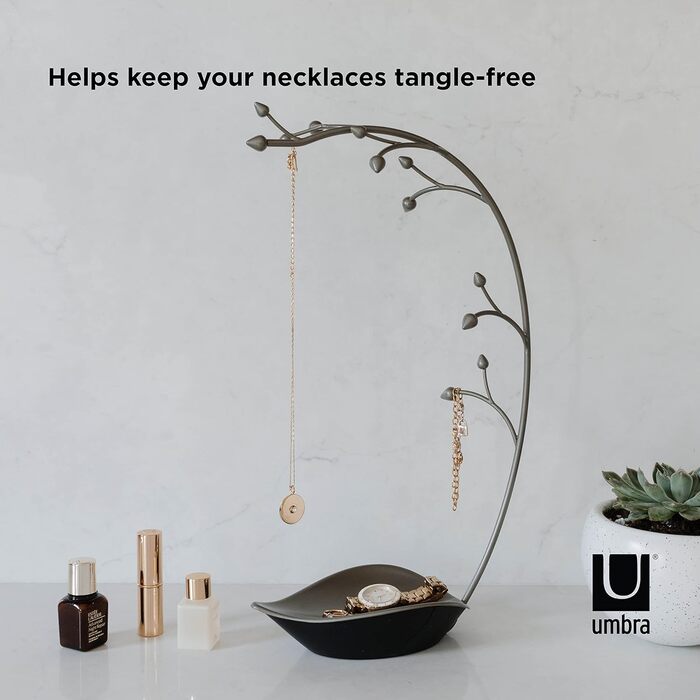 Тримач для прикрас 21х38х13 см металік Orchid Umbra