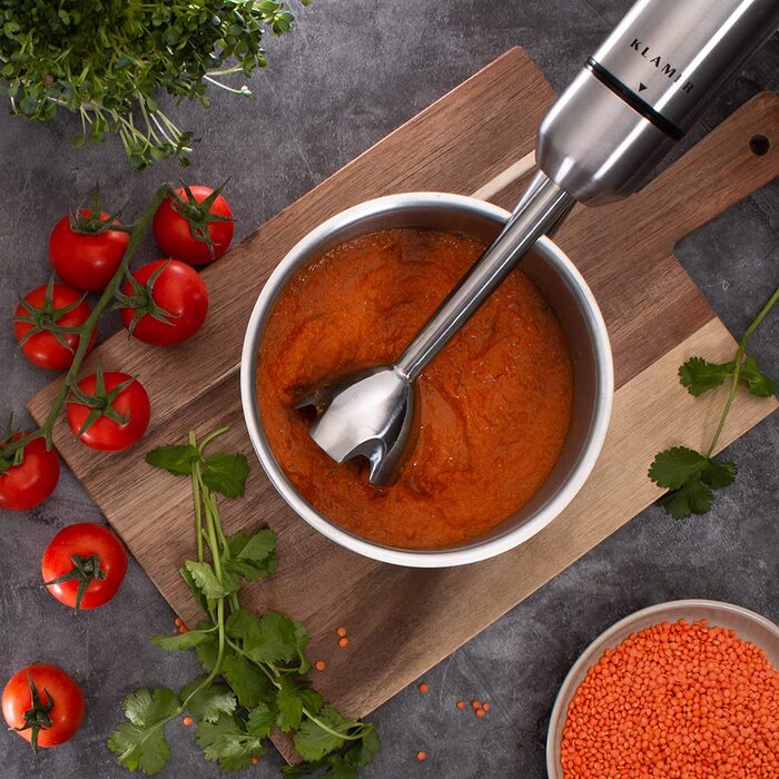 Блендер погружной 800 Вт с набором аксессуаров, 4 предмета Klamer