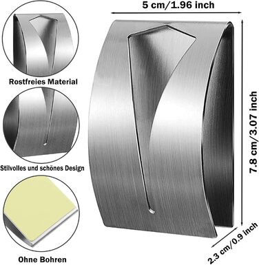 Крючки для полотенец 4 шт 7,5 х 5 см smilixin