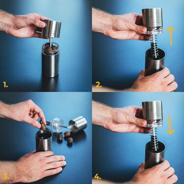 Млин для мускатного горіха для дрібного помелу Silberthal