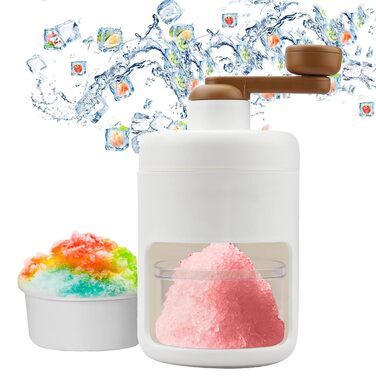 Льодоподрібнювач ручний білий Axim