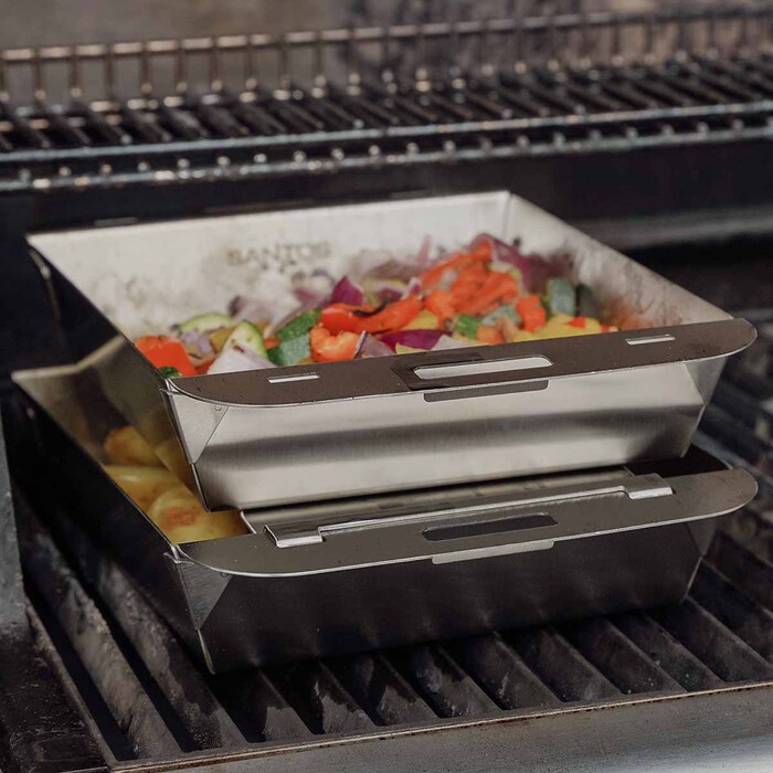 Набір кошиків для гриля, нержавіюча сталь Santos