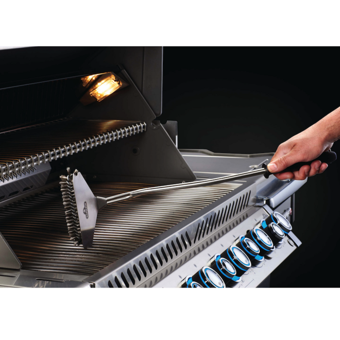 Щітка для гриля сталева зі скребком Napoleon