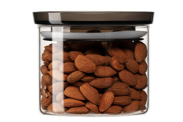 ARDESTO Storage Jar Fresh, 380мл, стекло, пластик, прозрачный