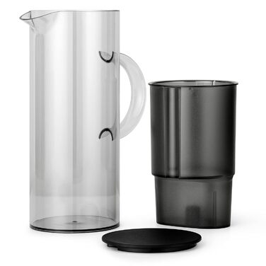 Фильтр-кувшин для воды с картриджами фильтром 2 л серый STELTON