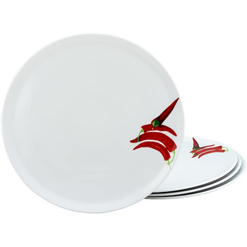 Набір посуду серії CreaTable, 23436, 4 предмети (тарілка для піци, чилі)