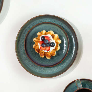 Кофейное блюдце 15 см, набор 6 предметов, зеленые Crafted Villeroy & Boch