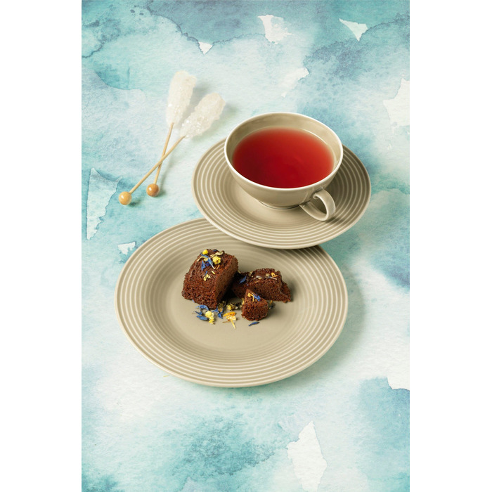 Чайний сервіз на 6 персон, 18 предметів, Beat Sandbeige Seltmann Weiden