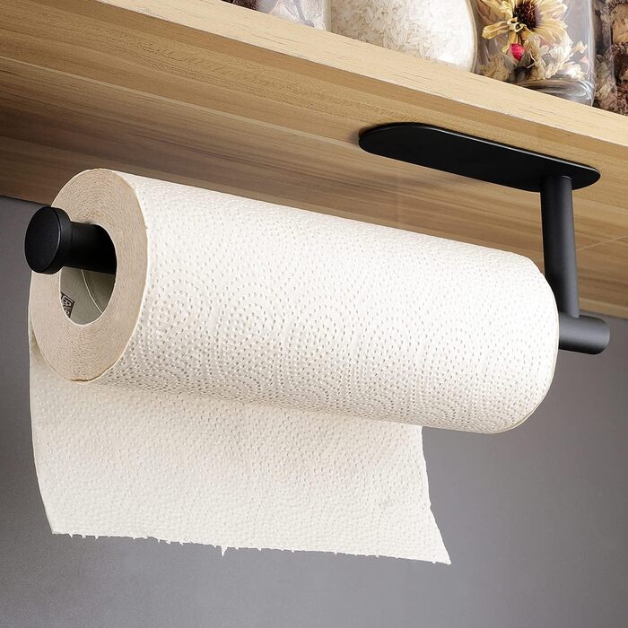 Тримач для паперових рушників 33,5 см чорний Ruicer