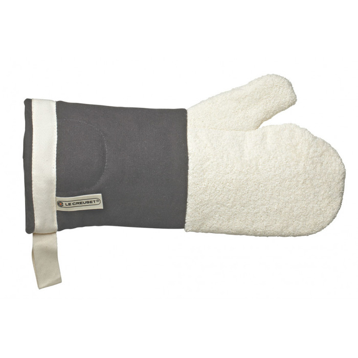 Рукавиця для духовки сіра Klassik Le Creuset