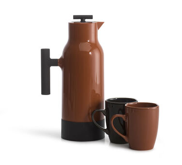 Термос-кавник Accent 1 л, коричневий Sagaform