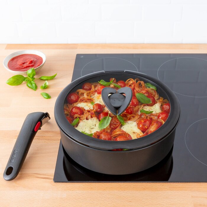Tefal Стеклянная крышка Ingenio 20 см, стекло, силикон