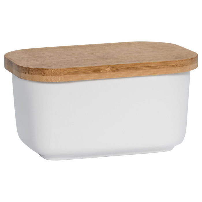 Маслянка з кришкою Maxwell Williams WHITE BASICS KITCHEN порцелянова, 700 мл