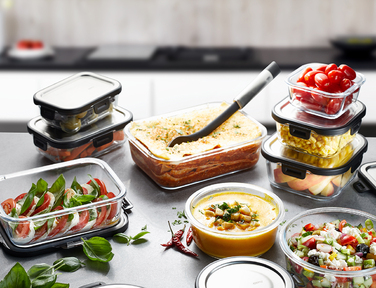 Контейнер харчовий, прямокутний, 1000 мл Milo Gefu