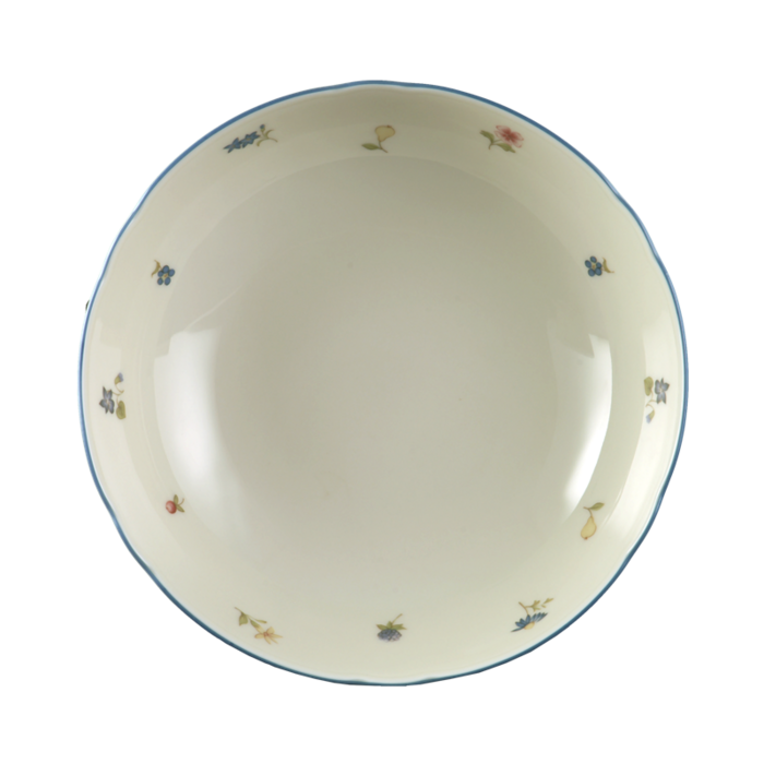 Піала 23 см Streublume blauer Rand Marie-Luise Seltmann