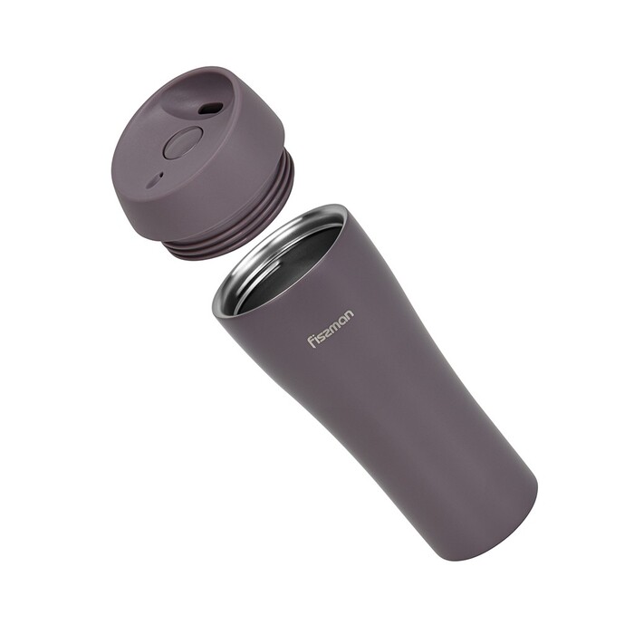 Термокухоль Fissman 420 мл, колір коричнівий нержавіюча сталь (9890)