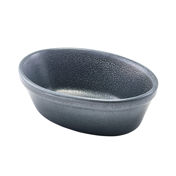 Страва овальна для пирога, 16 см, 350 мл, ефект чавуну, Graphite, GenWare