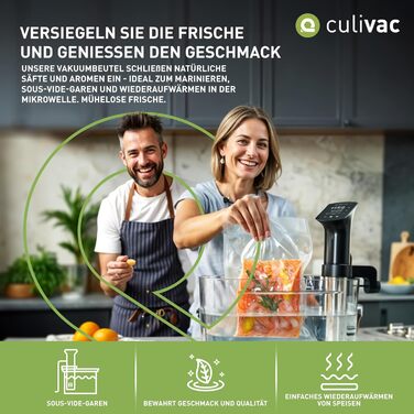 Рулони плівки 2 предмета 28 x 600 см culivac