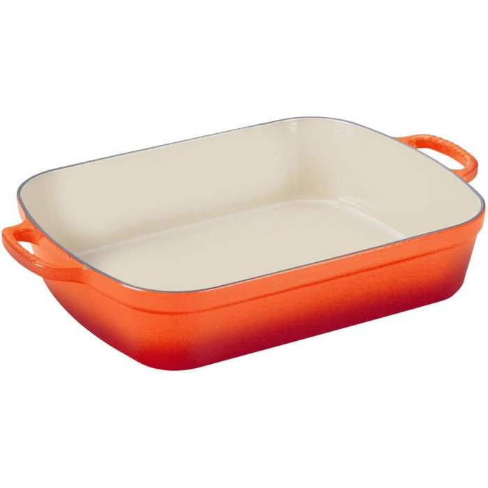 Форма для запікання прямокутна 37 см, полум'яно-червоний Signature Le Creuset