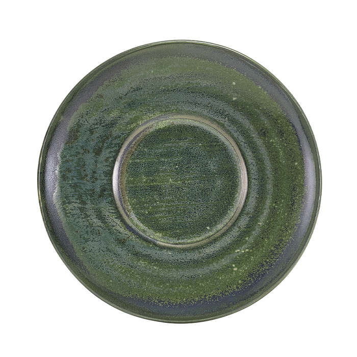Блюдце 14.5 см, зеленое, Terra Porcelain Aqua Green, GenWare