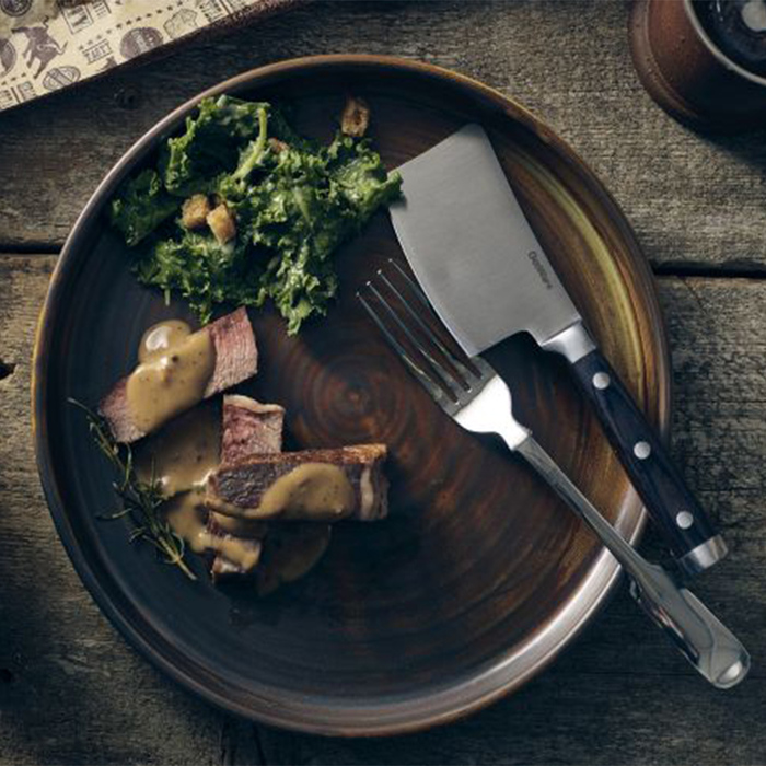 Нож-топорик для стейка, 19.2 см (длина клинка 7.5 см), GenWare