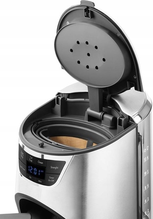 CATLER Кофеварка капельная 1.8л, молотая, для кофе фильтр, черно-серый