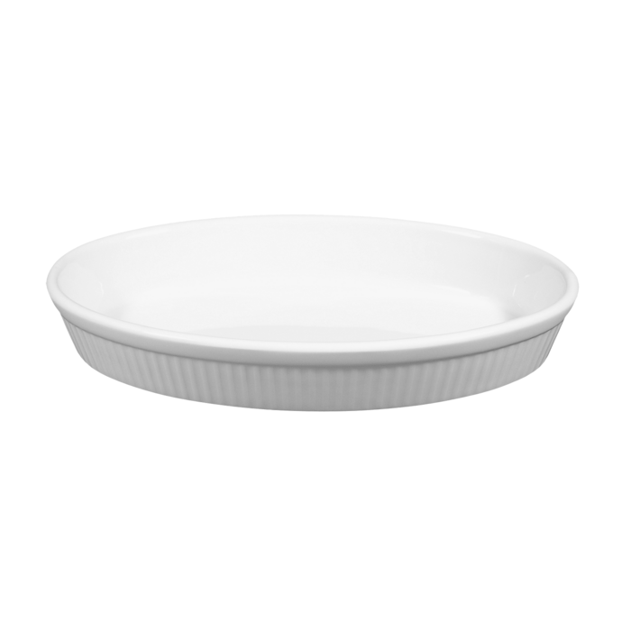 Форма для запікання овальна 24 см біла Lukullus Seltmann
